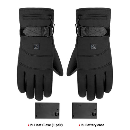 Motorcycle Gloves Waterproof Heated Guantes